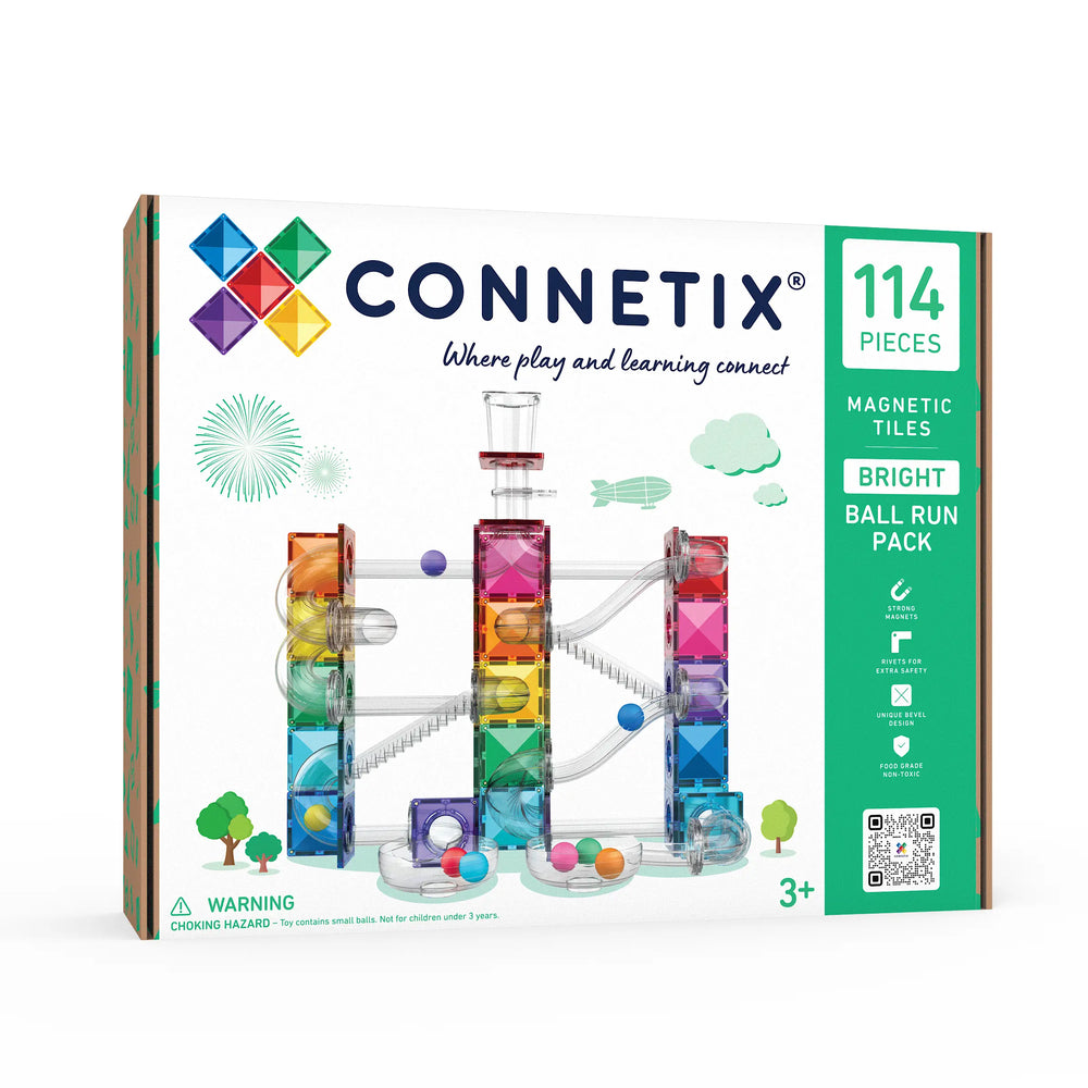 CONNETIX Ball Run / Kugelbahn Bright Pack - 114 Teile