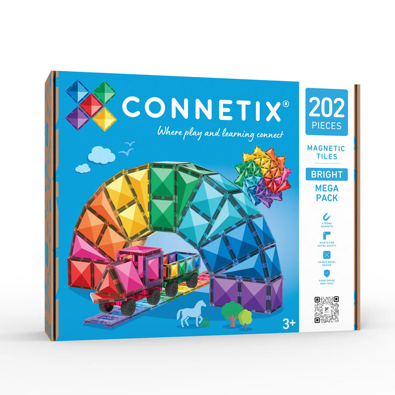 CONNETIX Magnetbausteine Bright Mega Pack - 202 Teile