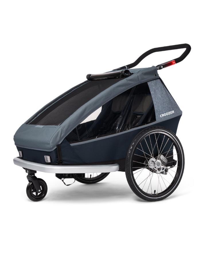 CROOZER Fahrradanhänger Kid Vaaya 2-Sitzer Croozer