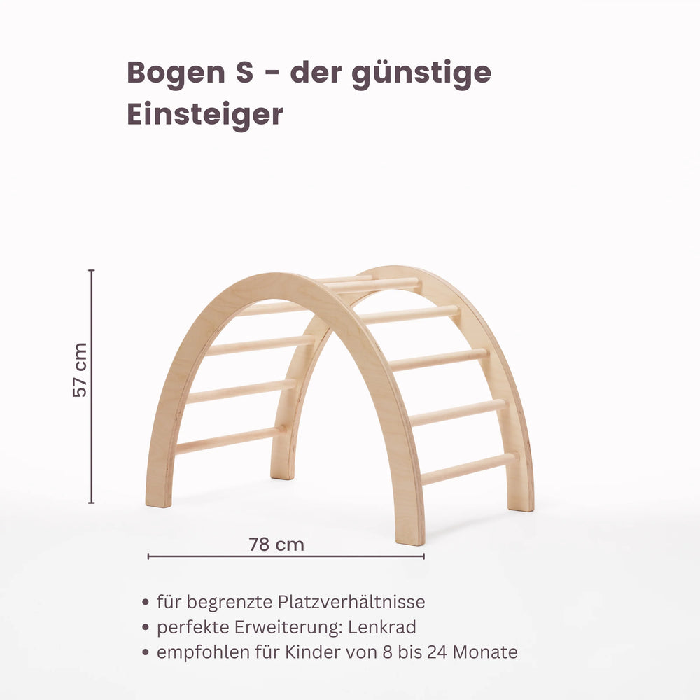 FRECHLING Kletterbogen S mit Rutsche und Lenkrad