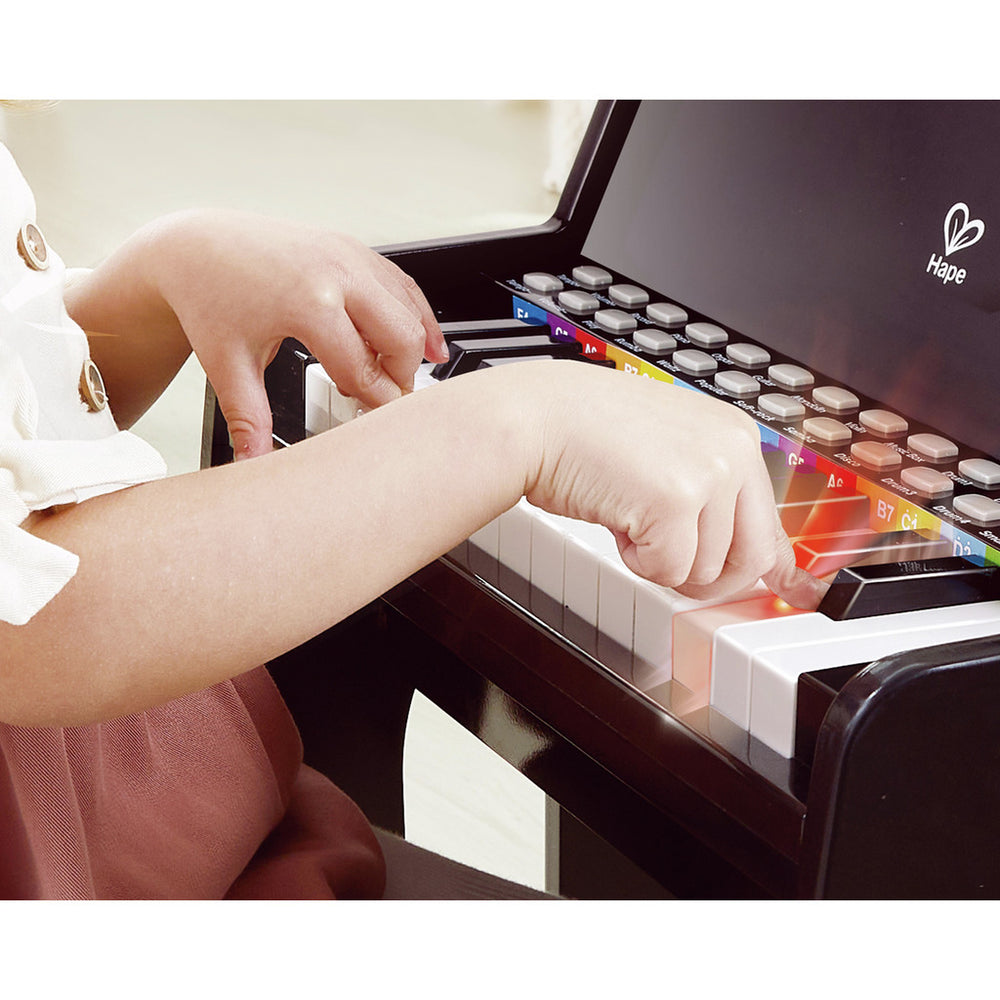 HAPE Leuchttasten-Piano mit Hocker