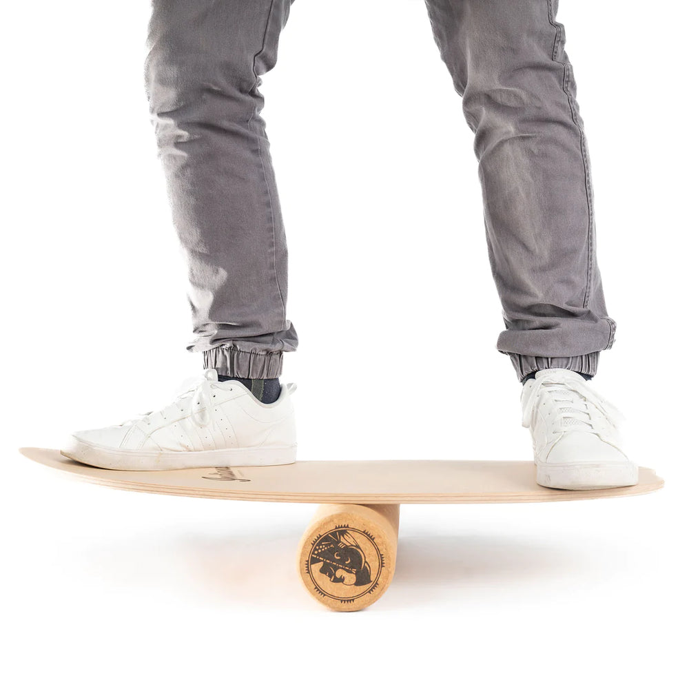INDIANA Balance Board inkl. Korkrolle Buche Indiana Balance Boards