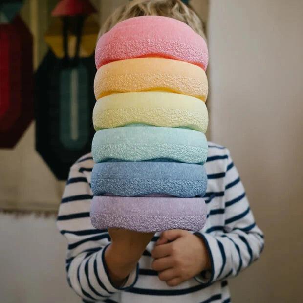 STAPELSTEIN Original Mini Rainbow Set Stapelstein
