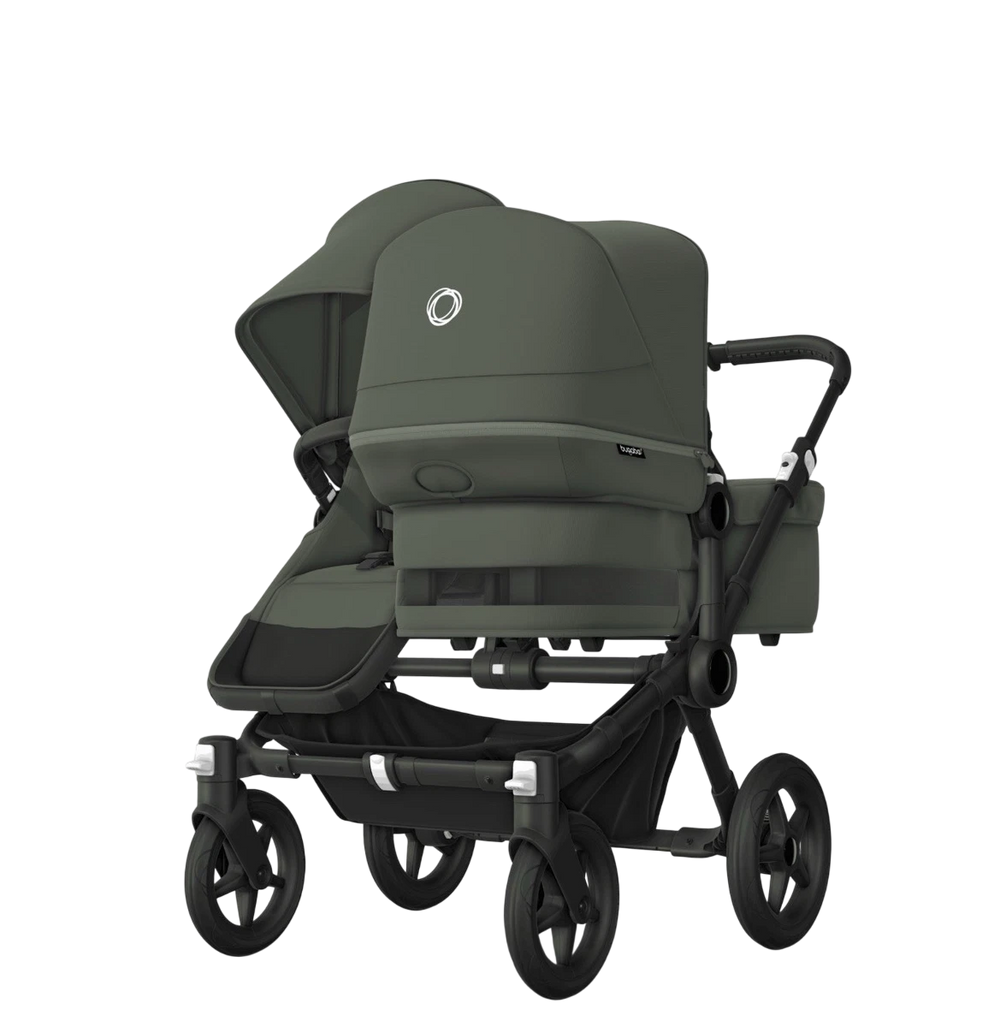 BUGABOO Geschwister-Kinderwagen Donkey 5 Duo - Forest Green