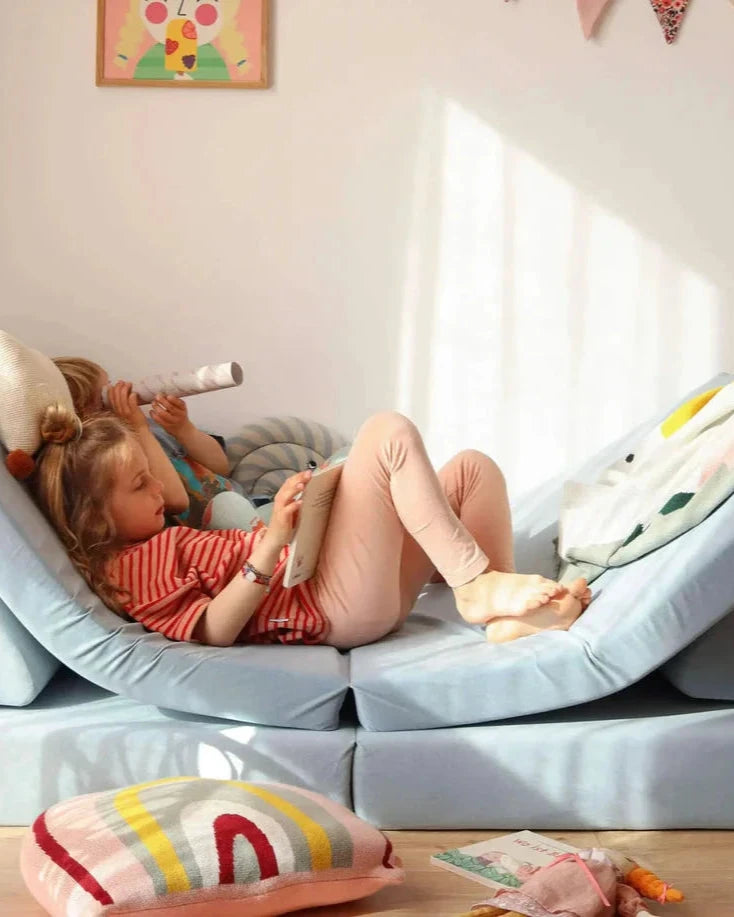 FUNZY Spielsofa Velours Funzy