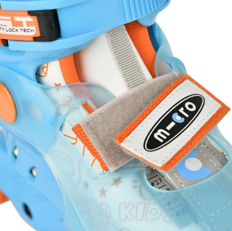 MICRO mitwachsende Inline Skates Kids Future blau micro