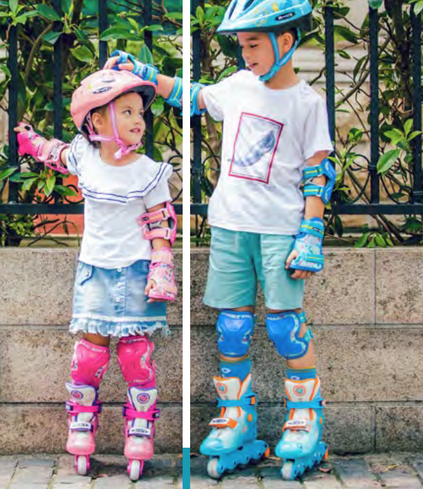 MICRO mitwachsende Inline Skates Kids Future plum micro