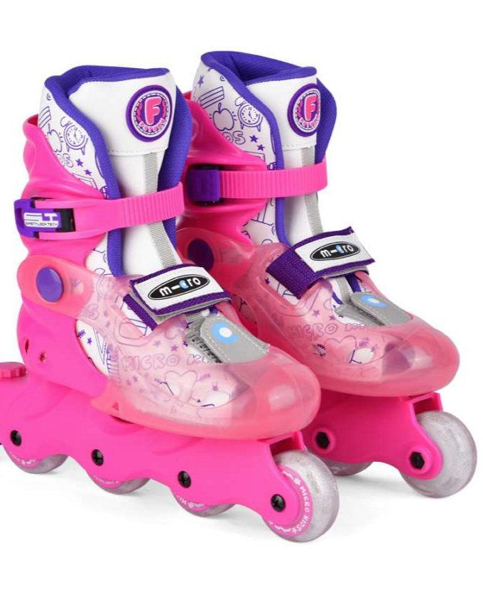 MICRO mitwachsende Inline Skates Kids Future plum micro