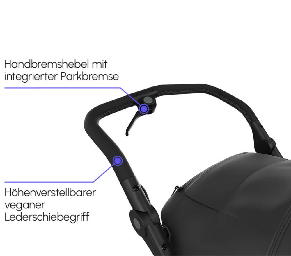 TFK Mono 4 Kinderwagen mit Luft-Rad und Kombi-Einheit