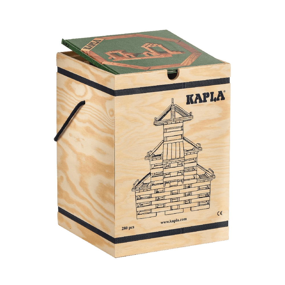 KAPLA 280er Kasten mit Kunstbuch KAPLA