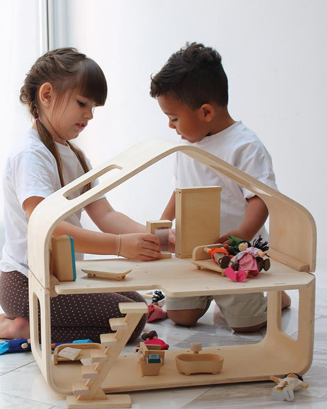 PLANTOYS Modernes Puppenhaus PlanToys